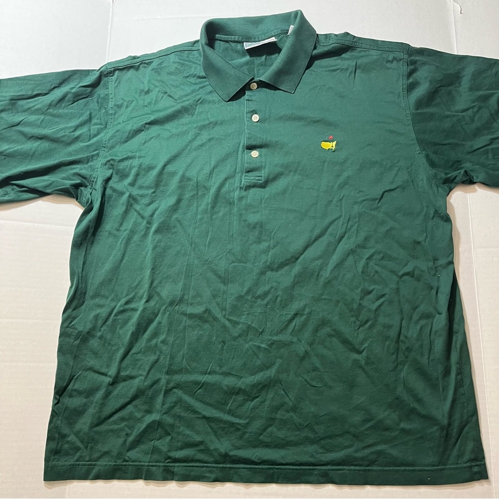 Masters Green Polo S/S Shirt XL Official Cotton Augusta National Hong Kong